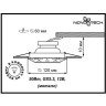 Спот NOVOTECH FORZA встраиваемый 370315 NV-370315