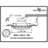 Спот NOVOTECH GRAIN встраиваемый поворотный 370296 NV-370296